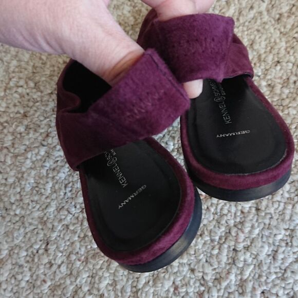 Kennel & Schmenger burgundy Slingback flats size 6.5 - Picture 7 of 11